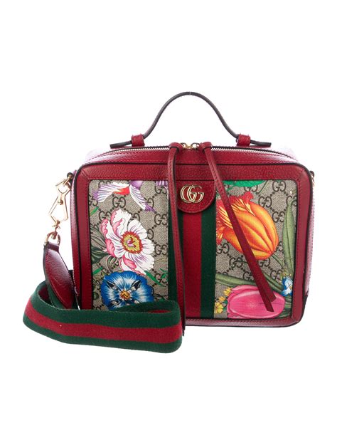 gucci ophidia gg flora mini bag in red|gucci ophidia mini crossbody bag.